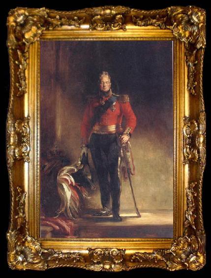 framed  Sir David Wilkie William IV, ta009-2